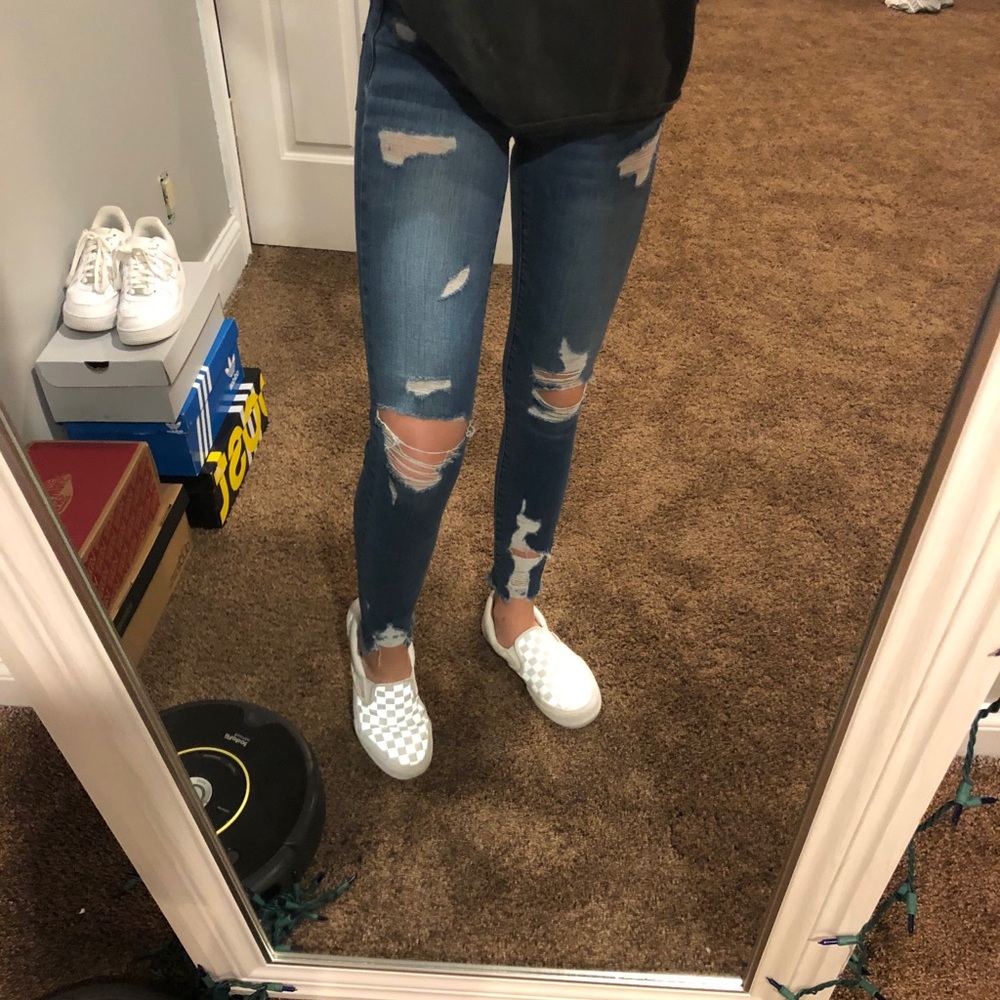 ae ripped jeans